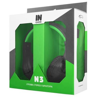 Навушники Gemix N3 Black-Green Gaming Вінниця - фото 5