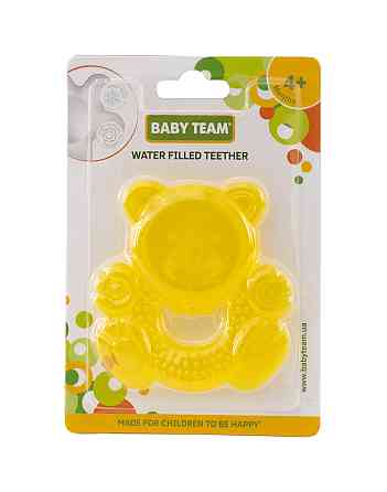 Прорізувач з водою Ведмежатко 4+ Baby team Жовтий Кривий Ріг