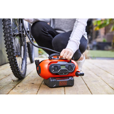 Автомобильный компрессор Black&Decker Li-Ion, 18V, (без АКБ и ЗУ) (BDCINF18N) Винница - изображение 7