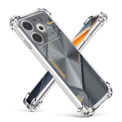 Чохол до мобільного телефона BeCover Anti-Shock Tecno POVA 6 Neo (LI6) Clear (712785) Вінниця - фото 3