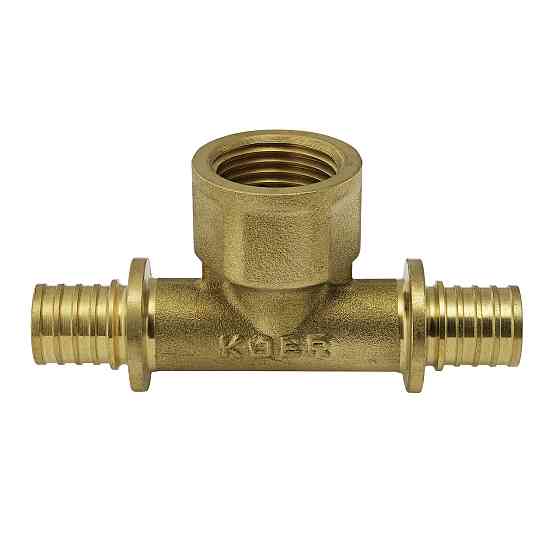 Трійник перехідний з ВР Koer KA.T16-06F-16 - 16(2.2mm) x 1/2"F x 16(2.2mm) (KR4894) Київ