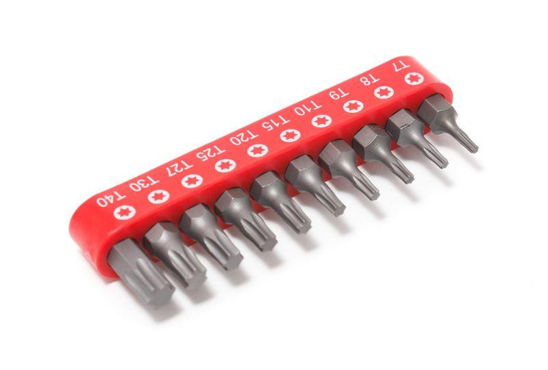 Набір біт 1/4" Torx 10пр. (T7-T40) Forsage F-21022 Одеса - фото 1
