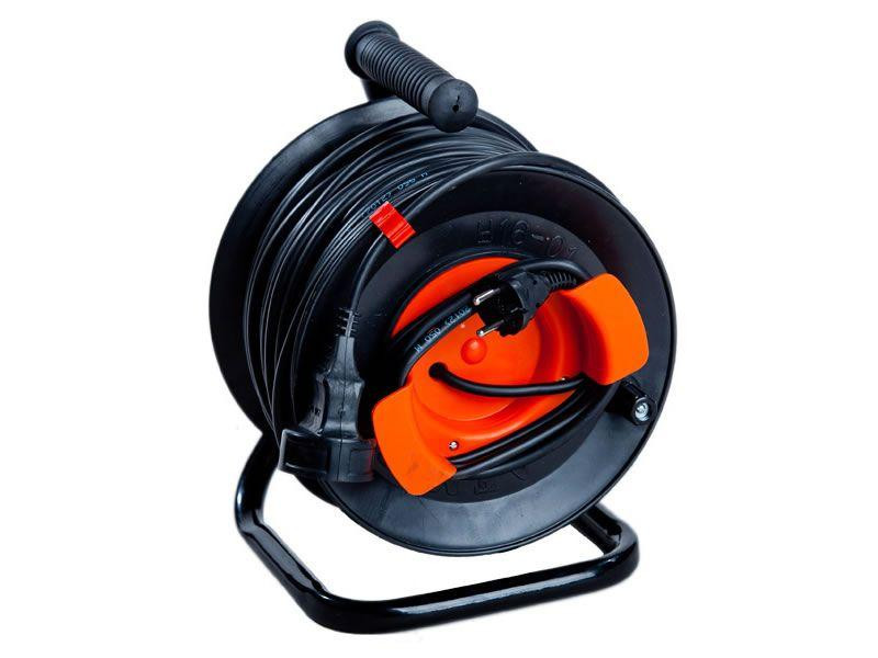 Удлинитель на катушке У16-03 ПВС 2х2,5 с выносной розеткой 25 м Харьков - изображение 1