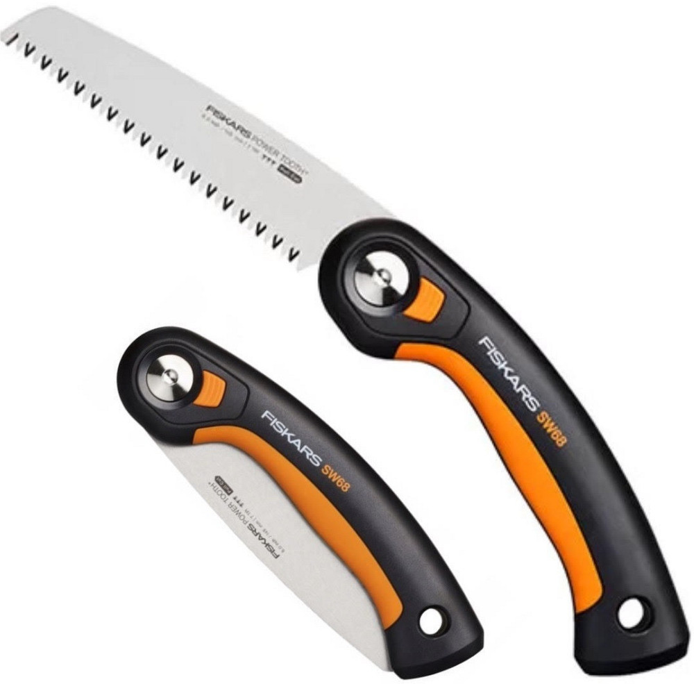 Складна Пила 3 положення різа Fiskars Plus "SW68" (1067552) Нержавіюча сталь Нововолинськ - фото 1