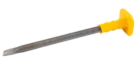 MASTERTOOL Зубило будівельне MASTERTOOL з захисною ручкою TPR 400х19х23 мм 03-0400 Коломия