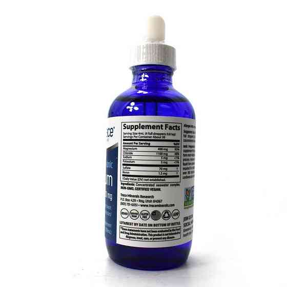 Ионный магний Trace Minerals Research Ionic Magnesium 400 мг 118 мл Киев