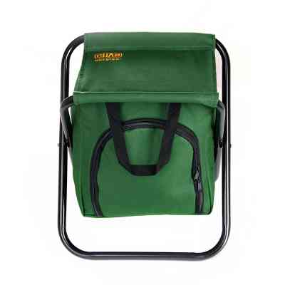 Стул складной СИЛА 27х32х33 см сталевий каркас D16mm з термосумкою (960767) Винница