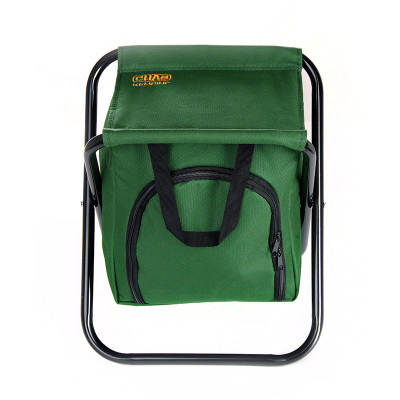 Стілець складаний СИЛА 27х32х33 см сталевий каркас D16mm з термосумкою (960767) Вінниця - фото 4