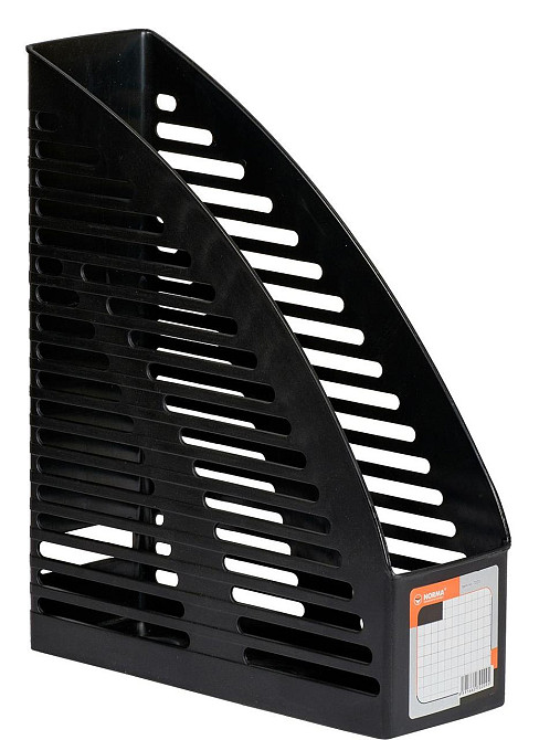 Лоток вертикальний "Norma" 7020-09N чорний, шт Київ - фото 1