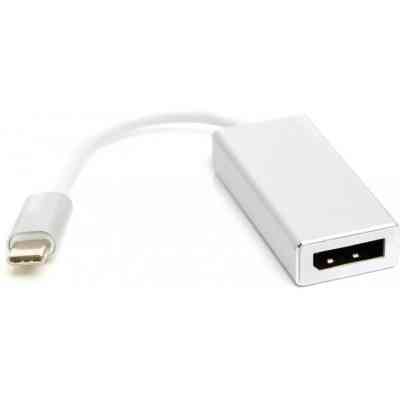 Перехідник PowerPlant USB Type-C 3.1 Thunderbolt 3 (M) - DisplayPort (F), 4K, 0.15 (CA911851) Вінниця