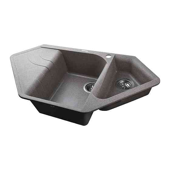 Гранітна мийка Globus Lux GARDA мокко 1000х500мм (000022977) Киев