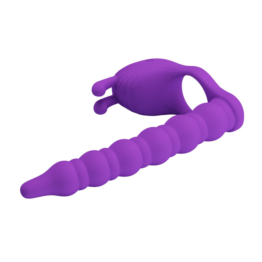 Віброкільце PRETTY LOVE Blackney purple, 7 vibration functions Memory function Sex Aura Київ - фото 8