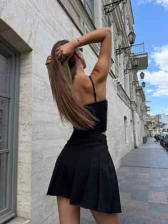 Женская базовая юбка костюмный креп Черный, 44/46 Одесса