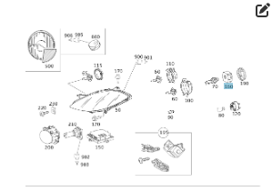 Mercedes-Benz  A2208204985 Ігнітор CL C215 S-class short W220 A-class W169 S-class long V220 A-class C169 Одеса