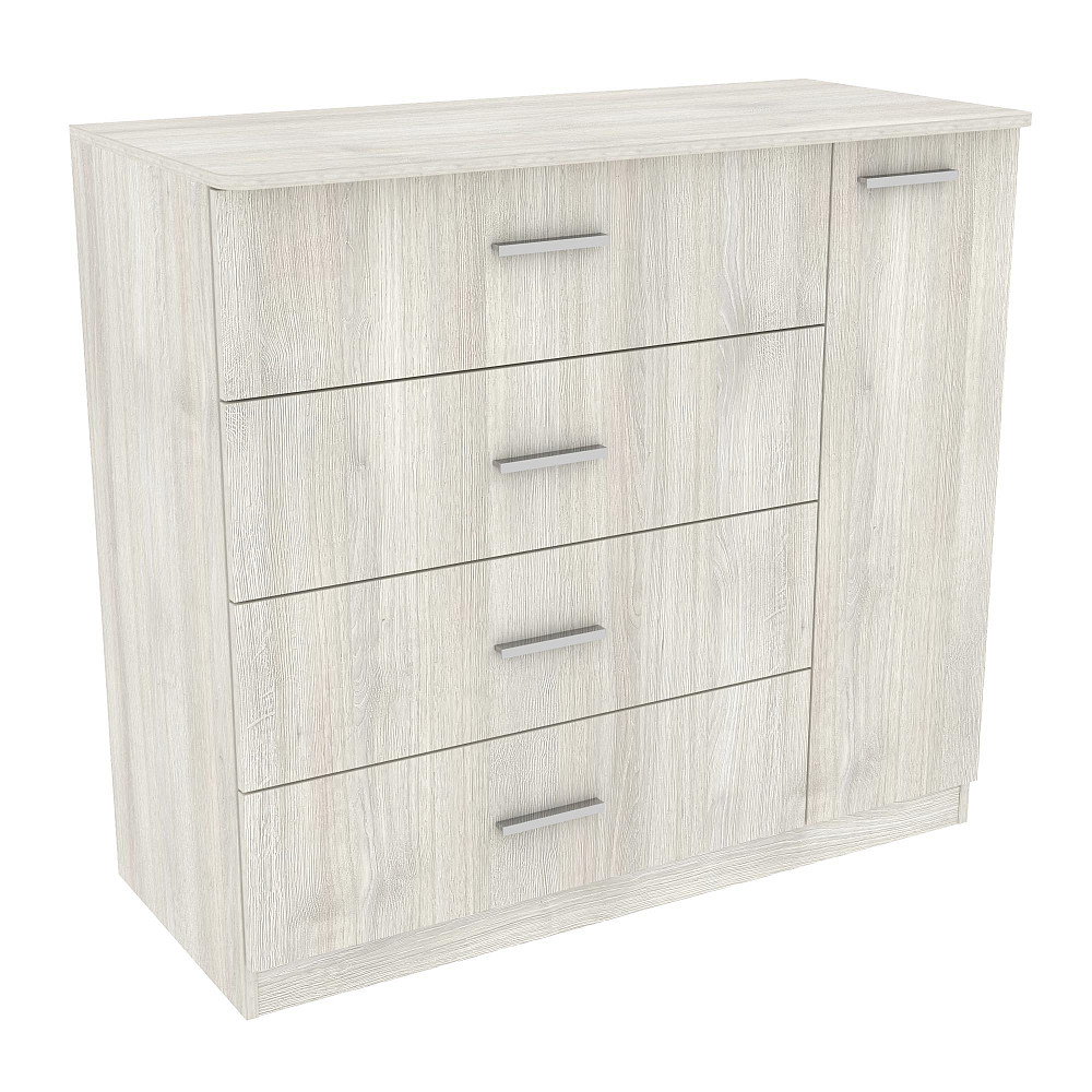 Комод Сабріна №2, Дуб Шамоні Світлий, 1100/500/1000 Львів - фото 1