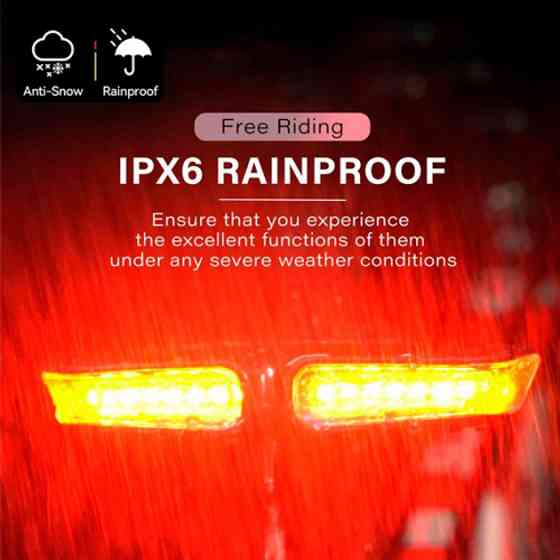 Довговічний велосипедний ліхтар XA-817, Задній ліхтар електровелосипеда, Ліхтарик VY-623 для велосипеда Київ