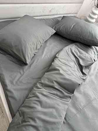 Ecotton Комплект постільної білизни Ecotton двоспальний 180х215 см однотонний сірий Nid Grey Коломия