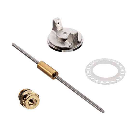 Комплект форсунки 2,0 мм для фарбопультів HP PT-0204, PT-0205, PT-0210, PT-0211 (форсунка, повітряна головка, голка) INTERTOOL Київ