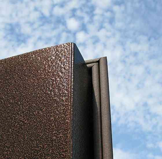 Двері металеві Redfort - Серія Метал/Метал + притвор комплектація Оптима плюс, колір Мідний антік Київ