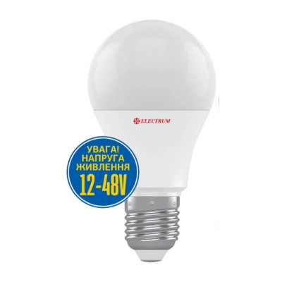 Лампочка Electrum A60 10W PA LS-11 LV Е27 12-48V 4000K (A-LS-1891) Вінниця - фото 1