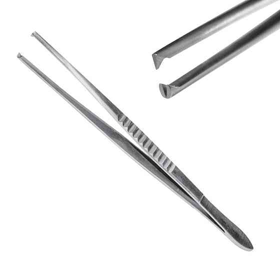 Пінцет хірургічний 1:2 зубий 18 см J-16-068 Дніпро