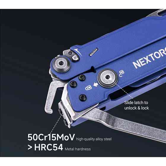Мультитул Nextorch Pioneer MT20, синій Київ