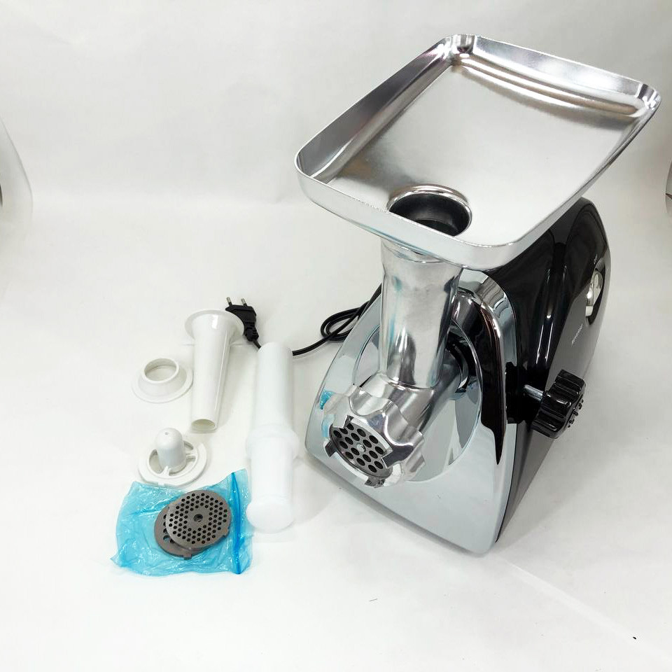 М'ясорубка настільна професійна Suntera SMG-5418B 1800 Вт, М'ясорубка реверс насадки TU-66 Львів - фото 5