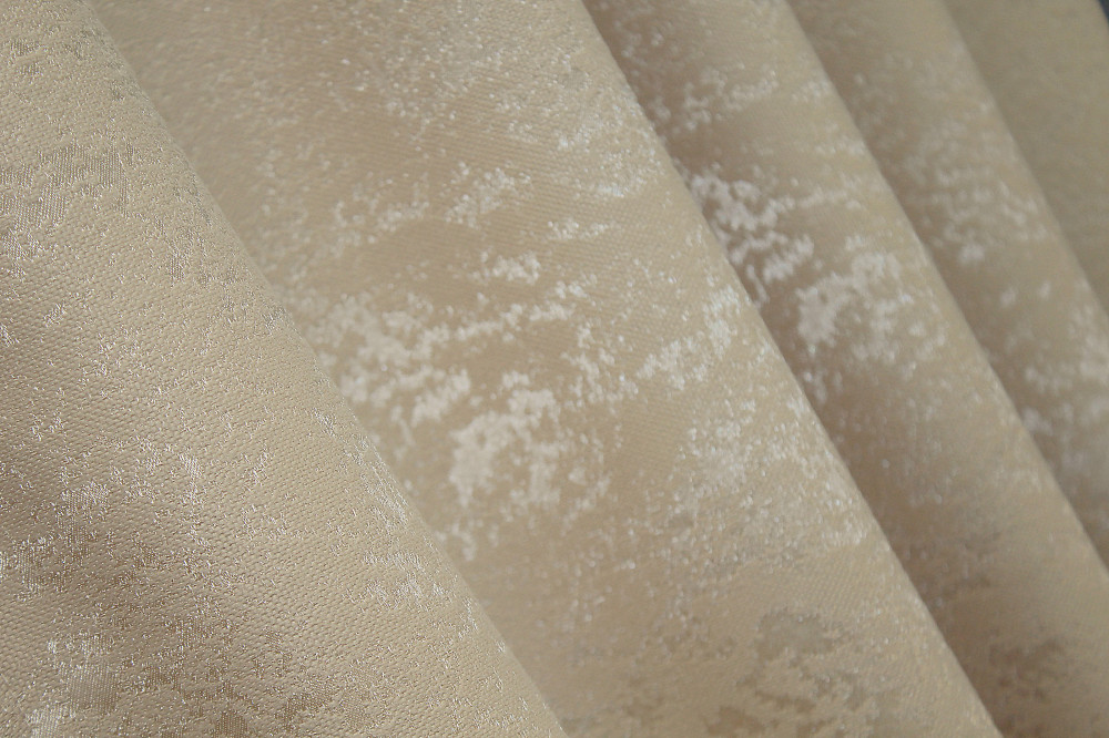 Комплект коротких штор VR-Textil Льон мармур Pavliani № 1170ш Бежевий 130х170 см 2 шт (35-0028) Київ - фото 8