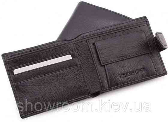 Мужское портмоне Leather Collection (401) подарочная упаковка Киев