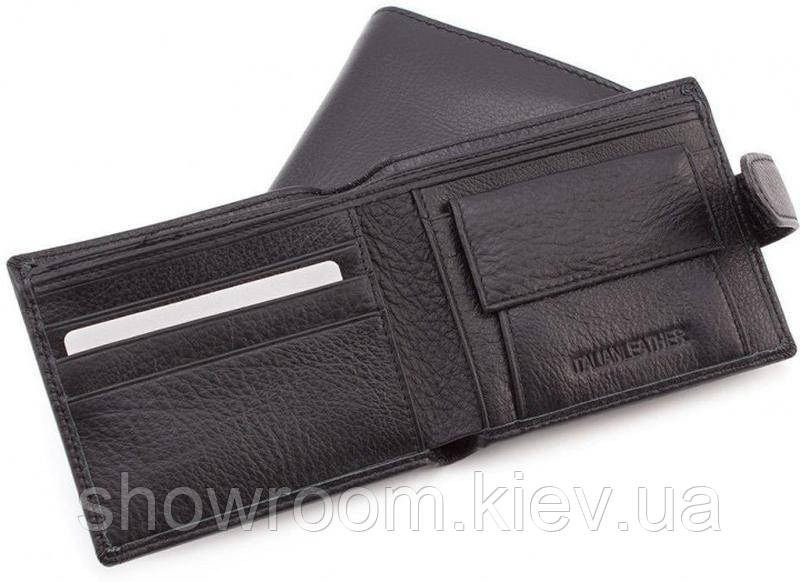 Чоловіче портмоне Leather Collection (401) подарункове паковання Київ - фото 2