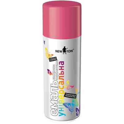 Аэрозольная краска для автомобиля New Ton універсальна 4003 рожевий, аероз. 400 мл (000000213) Винница