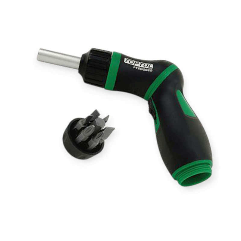 Набір біт 1/4" 54шт, головки, адаптер, магнітний тримач, викрутка (пласт. бокс) Cr-V Мукачево - фото 1