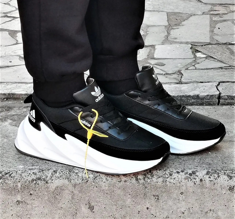 Кроссовки Adidas $harks Женские Адидас Черные Акулы (размеры: 36,39) Днепр - изображение 8