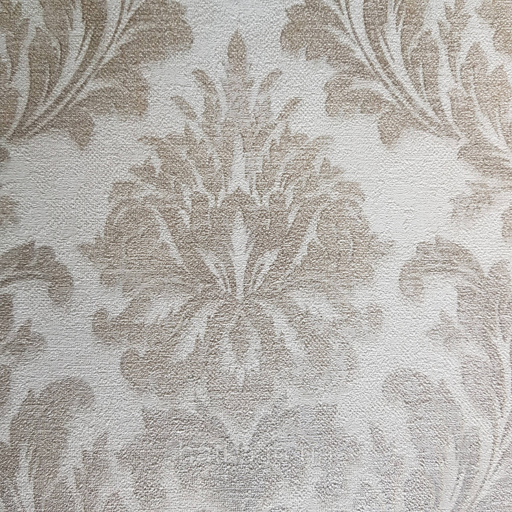 Обои виниловые на флизелине Rasch Raymond 1.06х10 вензель серебристый на светло сером 957037 Киев - изображение 3