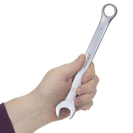 Ключ рожково-накидный 20мм CrV satine SIGMA (6021201) Ровно