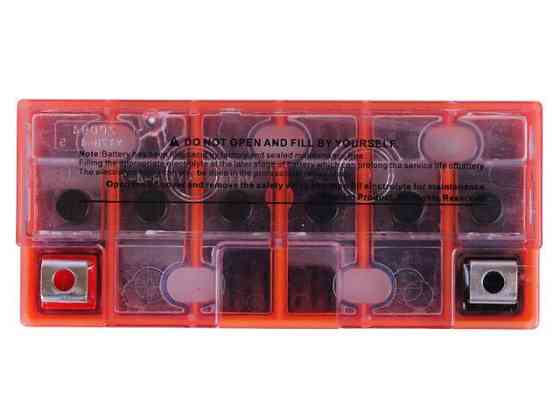 Аккумулятор 6.5АH MOTO 12N7BL-BS гелевый 150*65*95mm оранжевый Мукачево