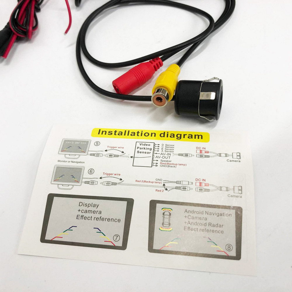 Автокамера MO-166 UKC 18.5mm Київ - фото 5