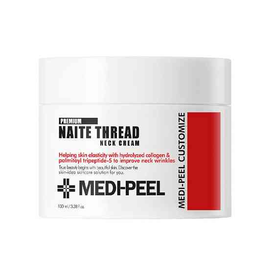 Підтягуючий крем для шиї з пептидним комплексом Naite Thread Neck Cream Medi-Peel 100 мл Винница