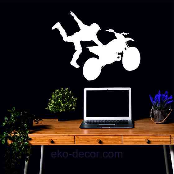 Декоративне настінне Панно «Мотофрістайл», Декор на стіну Київ