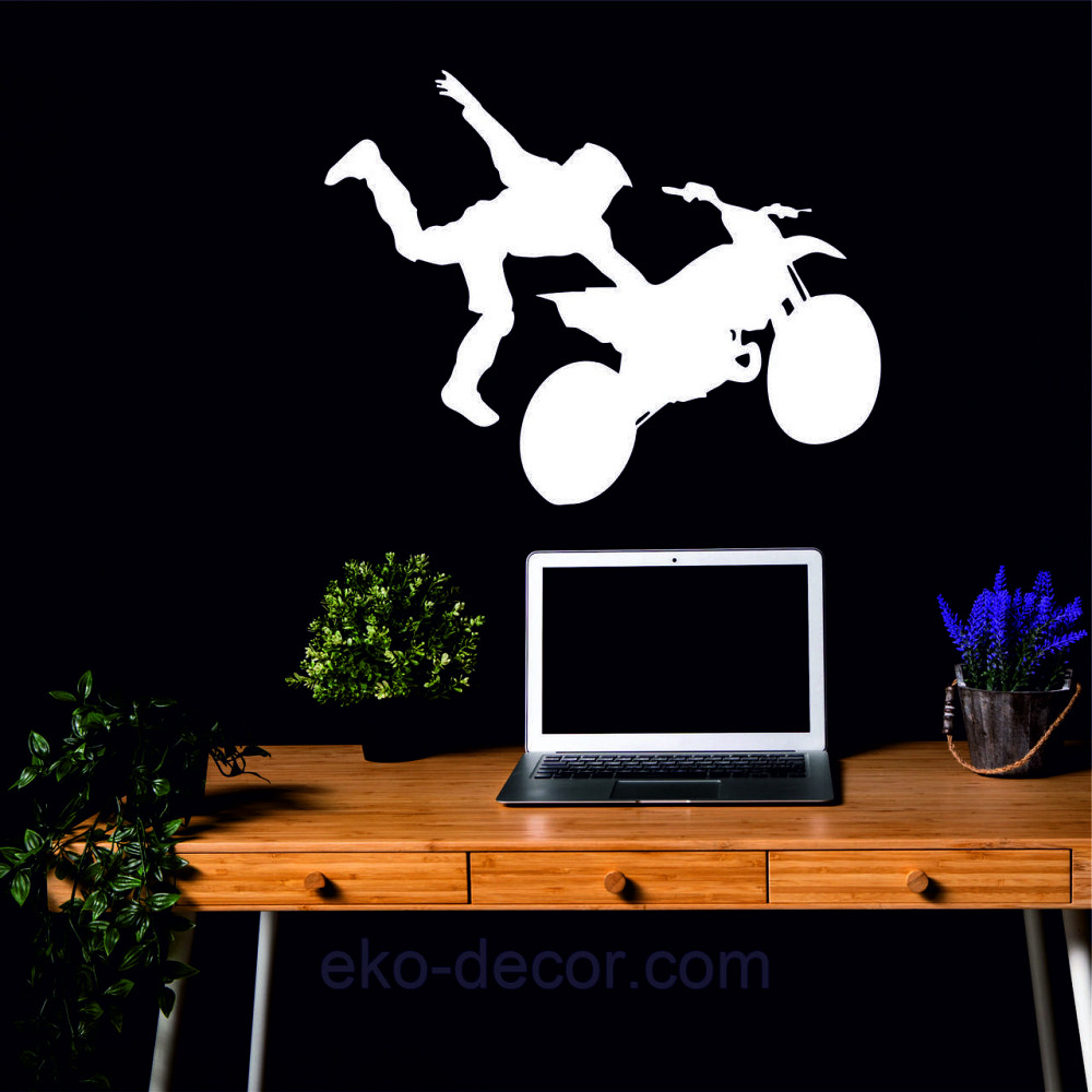 Декоративне настінне Панно «Мотофрістайл», Декор на стіну Київ - фото 6