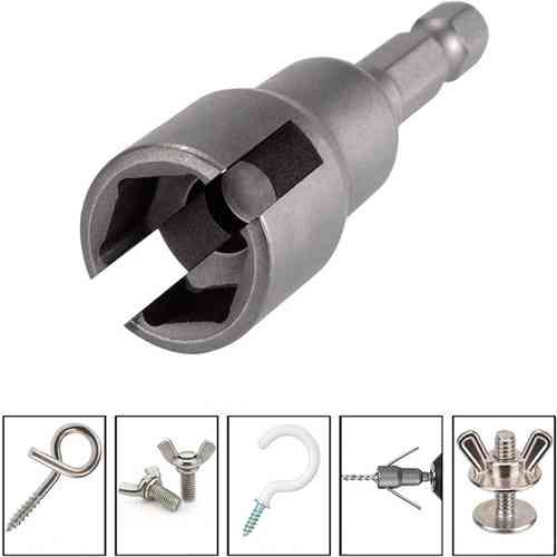 Ключ для барашкових гайок і гачків 80мм, тип В, насадка для шуруповерта, CR-V Вінниця