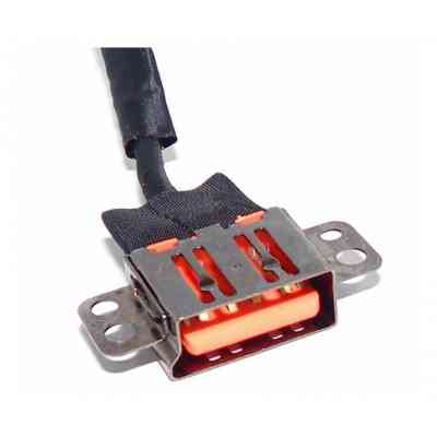 Разъем питания ноутбука с кабелем Lenovo PJ974 (bevel USB), 5-pin, 11 см (A49108) Винница
