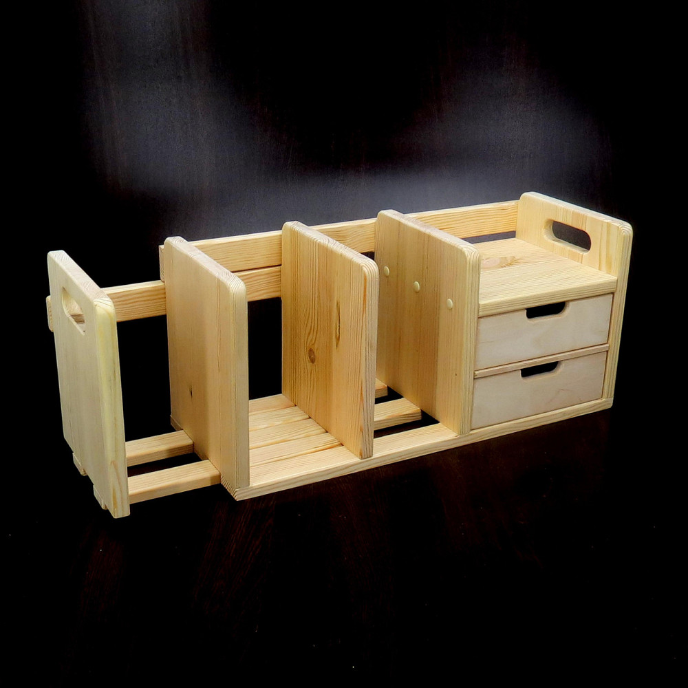 Настольная книжная полка 