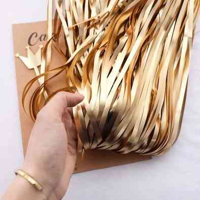 Дождик для фотозоны матовый 2 м на 1 м золотистый Киев