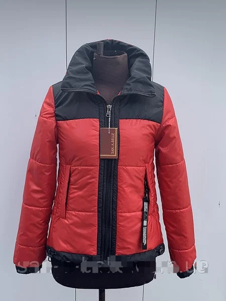 Жіноча модна демісезонна куртка двоколірна.  Курточка весна-осінь. 42-54р Київ - фото 1