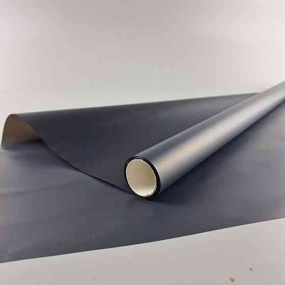 Калька для цветов рулон 8м тонированный матовый (77) (h660) №835 Черный (1 шт) Харьков