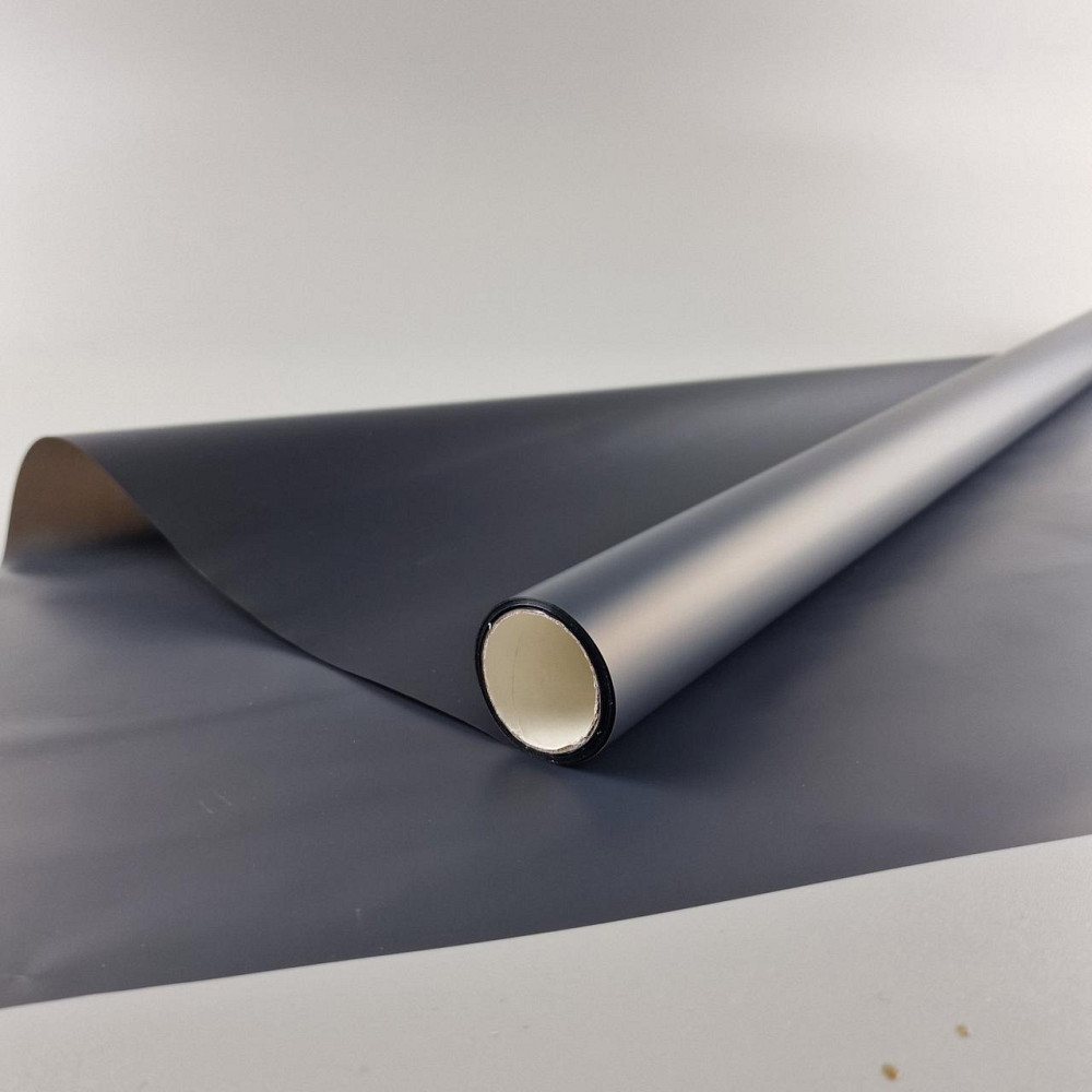 Калька для цветов рулон 8м тонированный матовый (77) (h660) №835 Черный (1 шт) Харьков - изображение 1