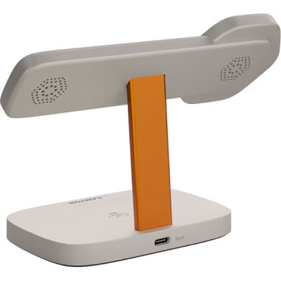Зарядное устройство Canyon wireless charger HEXAGON WCS-310 3in1 LightGrey/Orange (CNS-WCS310LGOR) Винница - изображение 2