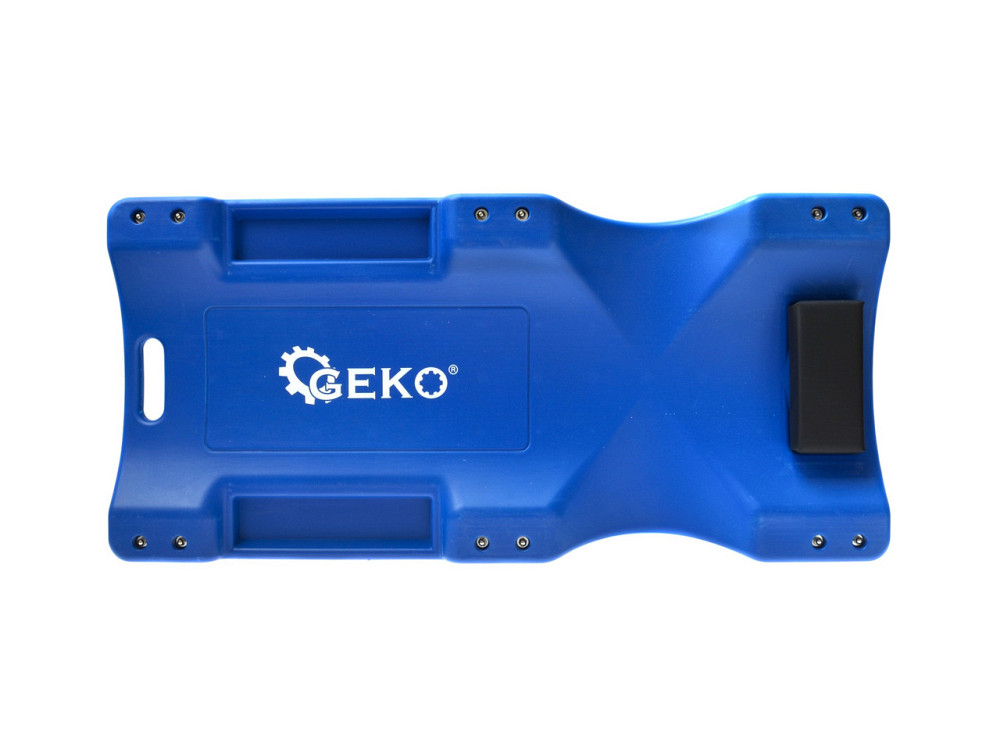 Лежак СТО "GeKo" підкатний пластиковий 99.5x47x10.5 см синій Киев - изображение 2