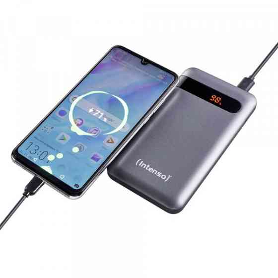 УМБ Intenso PD10000 3A QC3.0 10000mAh, USB-C Out Li-pol сіра (7332330) Киев
